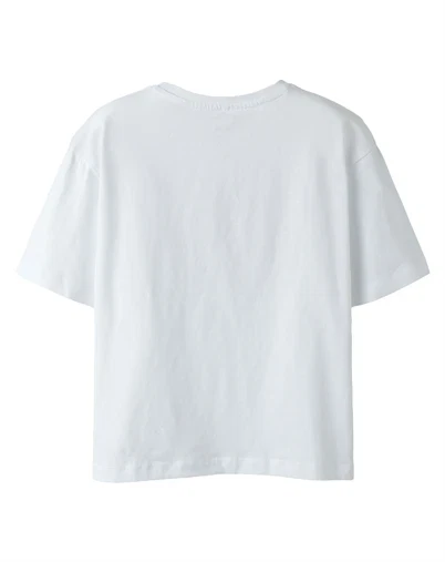 Name It - NKFFahiraz T-Shirt - Bright White/ Leo Heart